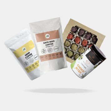 Подарунковий конопляний бокс Choco gift-box-4 фото