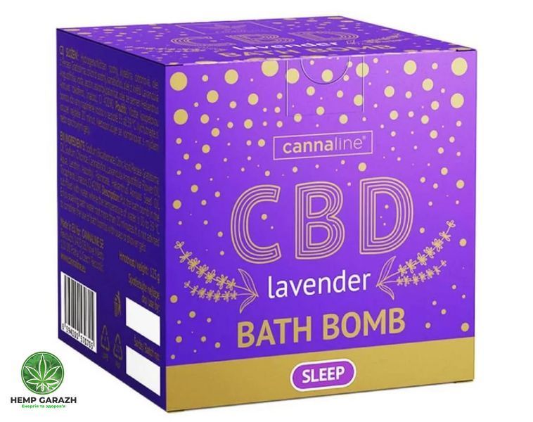 Cannaline Bath Bomb with 100 mg CBD cannaline-bath-bomb-with-100-mg-cbd фото