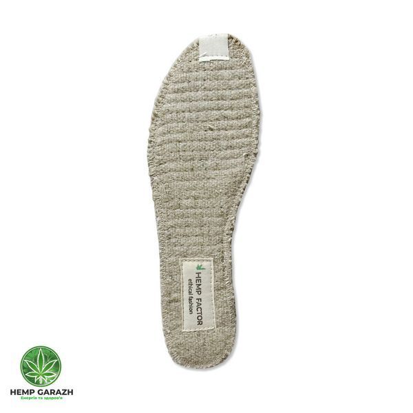 Зимові устілки з конопель w-sole фото