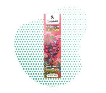 Інгалятор THP-420 79% Black Cherry Fizz  1 мл inhaliator-thp-420-79-black-cherry-fizz-canapuff фото