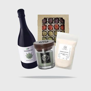 Подарунковий конопляний бокс Hemp  gift-box-12 фото
