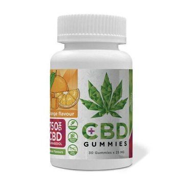 CBD Gummies 750 mg Euphoria &ndash; Апельсинові жувальні цукерки з КБД НФ-11119 фото