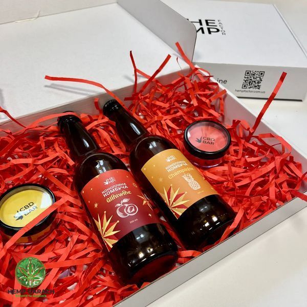 Подарунковий конопляний бокс Harmony gift-box-14 фото