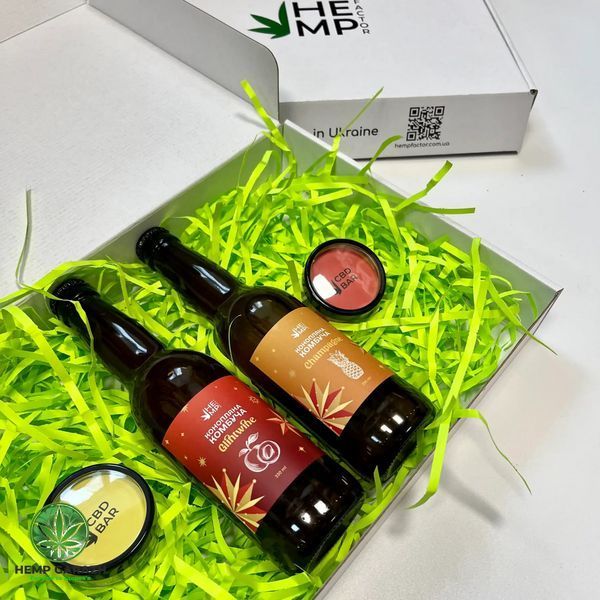 Подарунковий конопляний бокс Harmony gift-box-14 фото