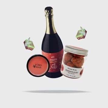 Набір конопляний подарунковий Relax  gift-box-9 фото