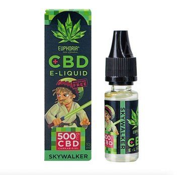 Euphoria CBD рідина Skywalker OG з 500 мг CBD (канабідіолу)  НФ-01015 фото