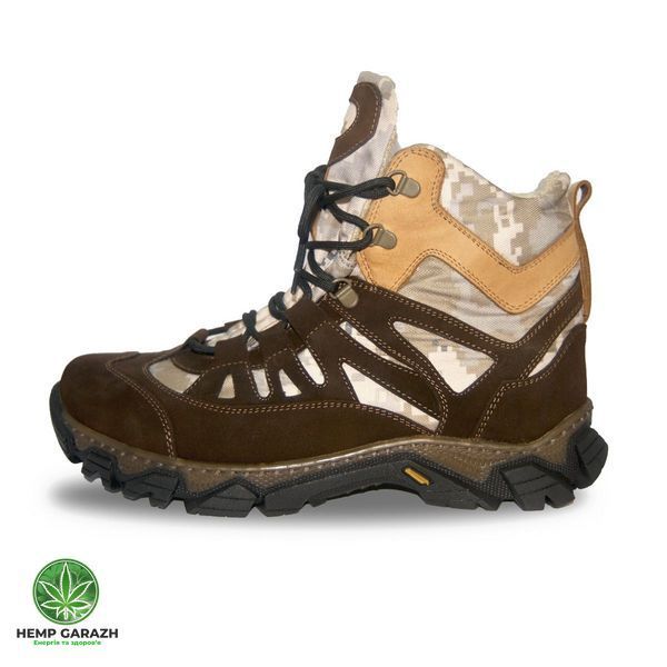 Берці зимові з конопляної тканини Kozak Canape-Scarpe фото