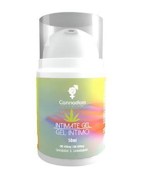 Інтимний гель Cannadom CBD 400mg & CBG 400mg Cannadom 50 мл intymnyi-hel-cannadom-cbd-400mg-cbg-400mg-cannadom-50-ml фото