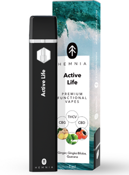 Hemnia Active Life Вейп Пен &ndash; Потужна Формула Для Енергії ⚡ Та Фокусу 🧠 ОК-11237 фото