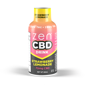 ZEN CBD Drink - Strawberry Lemonade, 70 mg, 60 ml zen-cbd-drink-strawberry-lemonade-70-mg-60-ml фото